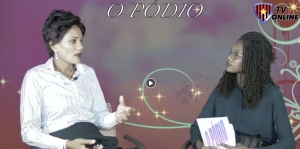 Estreia do programa "o Pódio" com Elzira Barros