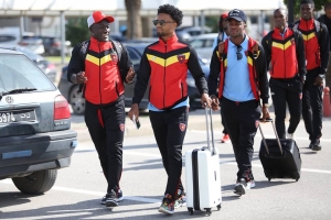 D´Agosto já em túnis Rumo a final da Liga Africana de Futebol