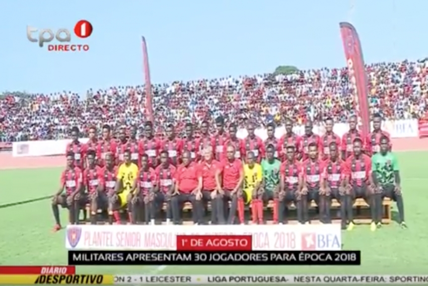 TPA - 1º de Agosto - Apresentação do Plantel Oficial de Futebol 2018