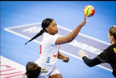 Isabel Guialo em destaque no segundo jogo do Mundial