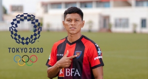 Brayan Moya vai representar a selecção do seu país nos jogos olímpicos de Tóquio
